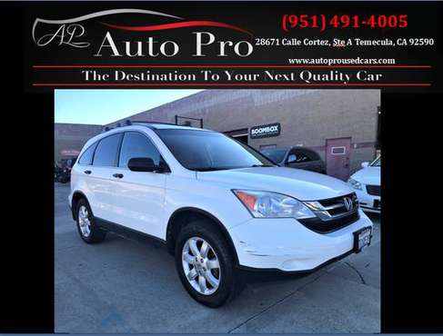 ***2011 HONDA CR-V SE 140,000MILES CLEAN TITLE & CARFAX*** - cars &... for sale in Temecula, CA