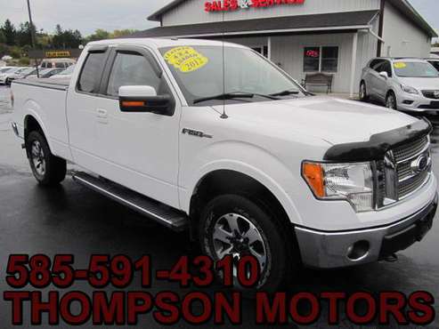 2012 Ford F-150 Lariat 4x4 4dr SuperCab Styleside 6.5 ft. SB 68,851 mi for sale in Attica, NY