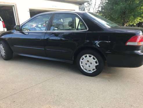 2001 Black Honda Accord LX One Owner Newer Tires Manual 5 Speed for sale in Eden Prairie, MN