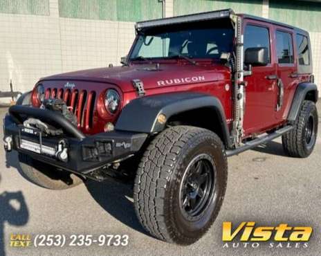2007 Jeep Wrangler Rubicon 4x4 4dr SUV - - by dealer for sale in Lakewood, WA