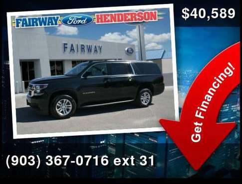 2018 Chevrolet Chevy Suburban LT - cars & trucks - by dealer -... for sale in Henderson, TX