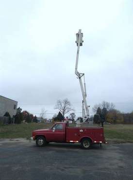 1989 Chevy R3500 Forestry 31 5 Boom Bucket Truck for sale in Bloomington, MN