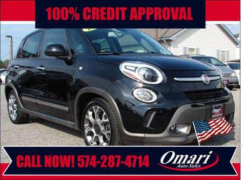 2014 FIAT 500L 5dr HB Trekking . Low Financing rates! As low as $600... for sale in South Bend, IN