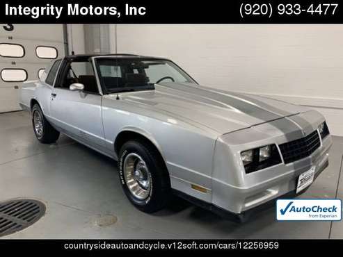 1985 Chevrolet Monte Carlo SS ***Financing Available*** for sale in Fond Du Lac, WI