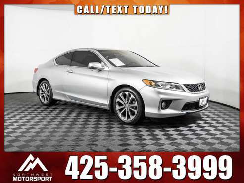 *LEATHER* 2013 *Honda Accord* EX-L FWD - cars & trucks - by dealer -... for sale in Lynnwood, WA
