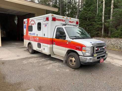 2009 Ford E450 Ambulance - cars & trucks - by owner - vehicle... for sale in Wilmington, VT