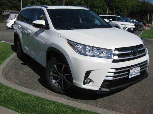 2018 Toyota Highlander XLE AWD Leather 6, 000 Miles 2 In Stock Now! for sale in Fortuna, CA