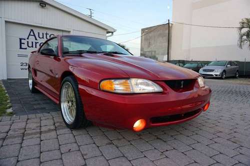 1996 Fod Mustang SVT Cobra - 25K Miles, Best Colors, Leather, Unmodifi for sale in Naples, FL