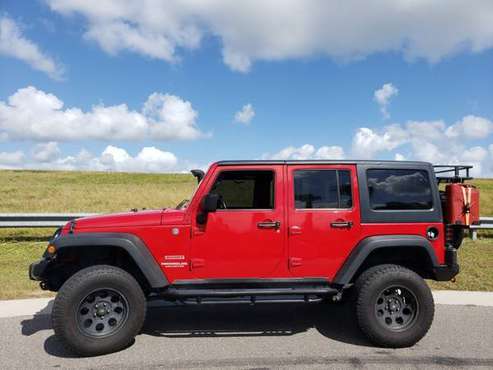 2012 JEEP WRANGLER *SPORT 4'' LIFT* ONLY 80K MILES*AUTO 4WD for sale in Port Saint Lucie, FL