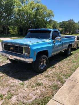 1977 Chevrolet Scottsdale K10 for sale in St. Augustine, FL