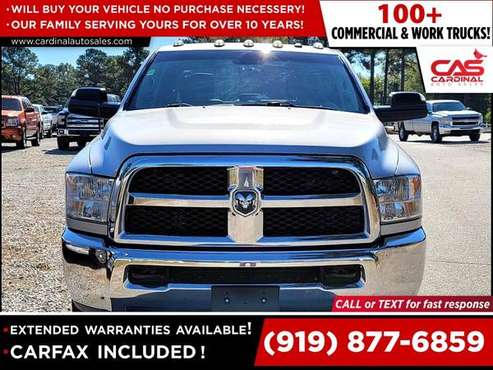 2018 Ram 3500 Tradesman 4x4 Crew Cab 8 ft Box - - by for sale in Raleigh, SC