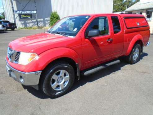 2008 Nissan Frontier King Cab SE 4x4 Pickup w Canopy NEW TIRES for sale in Portland, OR