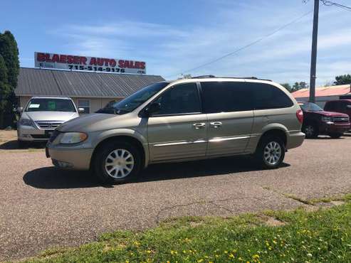 2002 Chrysler Town & Country LXi Rear-Load Wheelchair Accessible Van for sale in Chippewa Falls, WI
