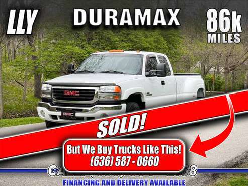 SOLD 2004 GMC Sierra LLY Duramax Diesel LT 4x4 1-Owner (86k Miles) for sale in NY