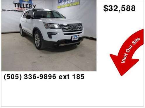 2018 Ford Explorer XLT - - by dealer - vehicle for sale in Moriarty, NM