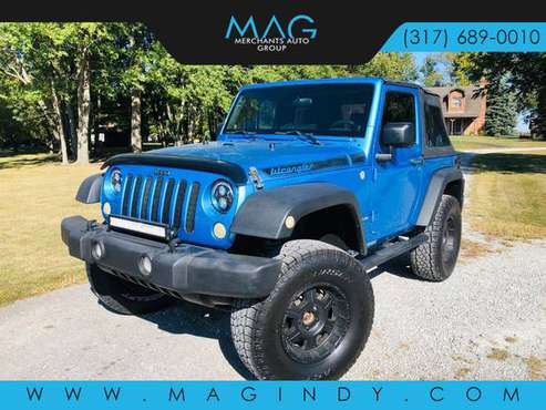 2010 *Jeep* *Wrangler* *4WD 2dr Sport* BLUE for sale in Cicero, IN