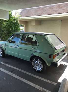 Vw Volkswagen Rabbit L diesel 1980 green mountain for sale in Simi Valley, CA