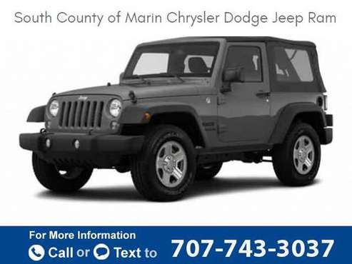 2016 *Jeep* *Wrangler* Sport suv Granite Crystal Metallic Clearcoat for sale in Corte Madera, CA