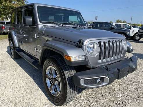 2018 Jeep Wrangler Unlimited Sahara - cars & trucks - by dealer -... for sale in Chillicothe, OH