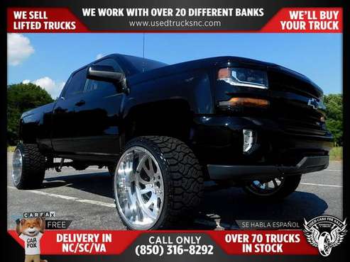 415/mo - 2017 Chevrolet Silverado 1500 LT Z71 4x4Double Cab 6 5 ft for sale in KERNERSVILLE, SC