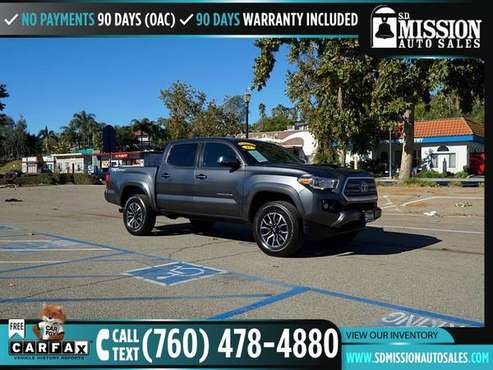 2017 Toyota Tacoma TRD Sport FOR ONLY 457/mo! - - by for sale in Vista, CA