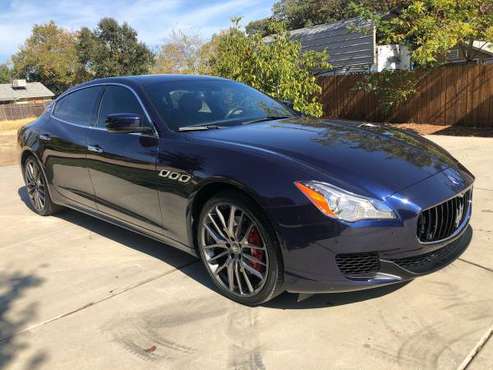 2016 Maserati Quattroporte S Q4 AWD 21” rims, 24k miles for sale in Rocklin, CA