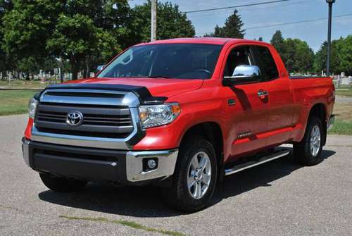2015 TOYOTA TUNDRA SR DOUBLE CAB 4X4 AUTOMATIC for sale in Flushing, MI