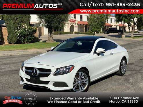 2017 Mercedes-Benz C 300 Coupe LOW MILES! CLEAN TITLE for sale in Norco, CA