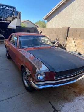 65 Mustang A code coupe project for sale in Surprise, AZ