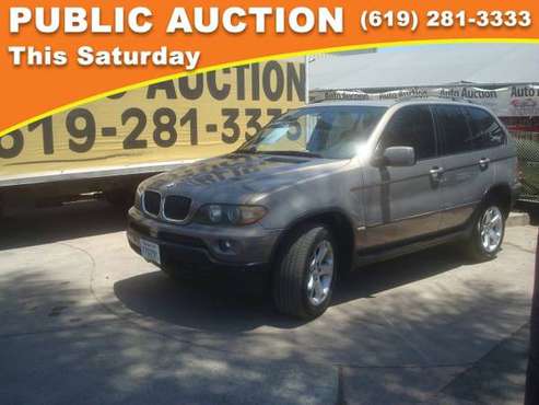 2005 BMW X5 Public Auction Opening Bid for sale in Mission Valley, CA
