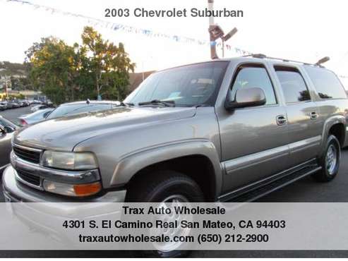 2003 Chevrolet Suburban 4WD for sale in San Mateo, CA