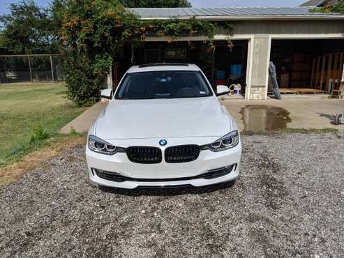 2015 BMW 335i Sedan White Luxury Package HUD Clean Title for sale in Keller, TX