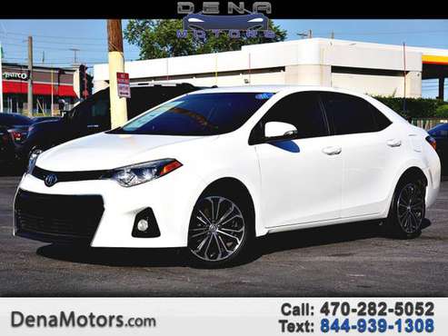 2014 Toyota Corolla S CVT - - by dealer - vehicle for sale in Conyers, GA