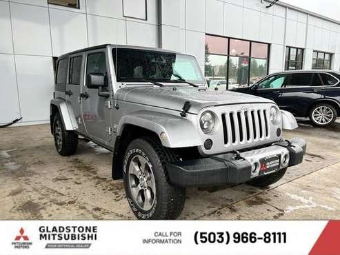 2018 Jeep Wrangler JK 4x4 4WD Unlimited Sahara SUV for sale in Milwaukie, OR