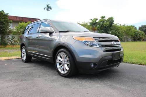 2013 FORD EXPLORER LIMITED SPORT for sale in Miami, FL