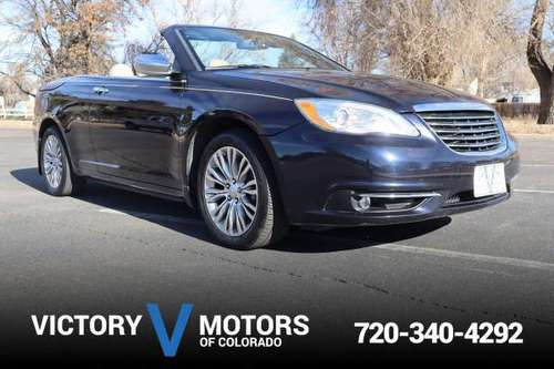 2012 Chrysler 200 Convertible Limited Coupe - cars & trucks - by... for sale in Longmont, CO