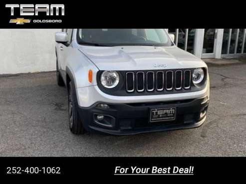 2015 Jeep Renegade Latitude suv Silver - cars & trucks - by dealer -... for sale in Goldsboro, NC