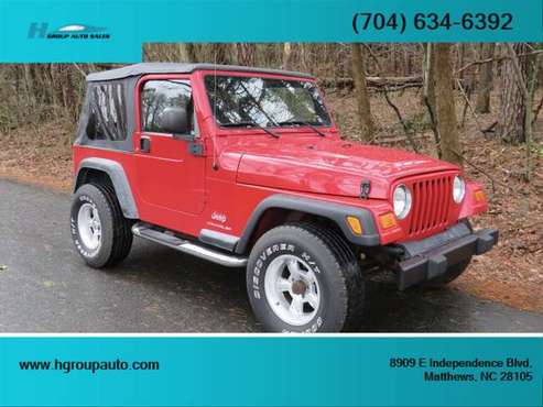 2006 Jeep Wrangler SE Four Cylinder FACTORY A C for sale in Matthews, NC