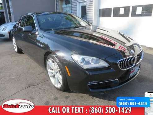 2014 BMW 6 Series 4dr Sdn 640i xDrive AWD Gran Coupe for sale in Bristol, CT