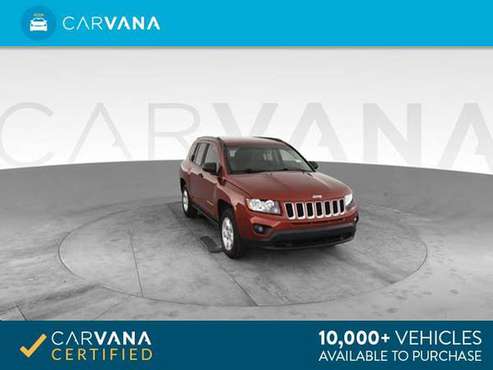 2017 Jeep Compass Sport SE Sport Utility 4D suv Red - FINANCE ONLINE for sale in Downey, CA