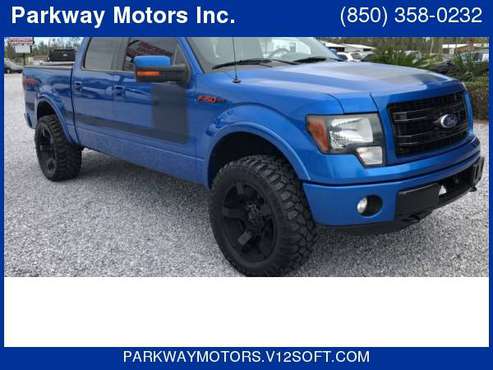 2013 Ford F-150 XLT SuperCrew 6.5-ft. Bed 4WD *Low MIleage !!!* for sale in Panama City, FL