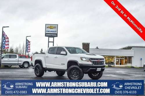 2019 Chevrolet Colorado Diesel 4x4 4WD Chevy Truck ZR2 Crew Cab for sale in McMinnville, OR