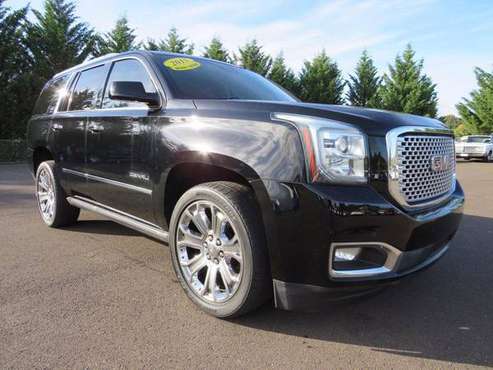 2015 GMC Yukon Denali - LOADED! - 4x4 - 6.2L V8 - BLU RAY - LEATHER... for sale in Albany, OR