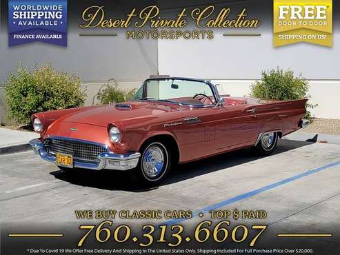 1957 Ford Thunderbird Convertible Hard Top for sale by Desert for sale in SC