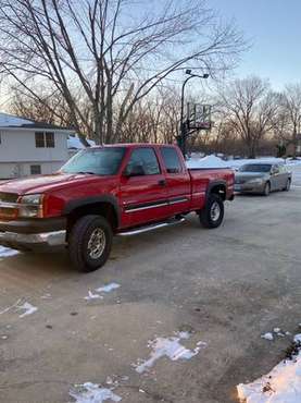 2004 silverado extended hd 2500 4x4 for sale in Channahon, IL