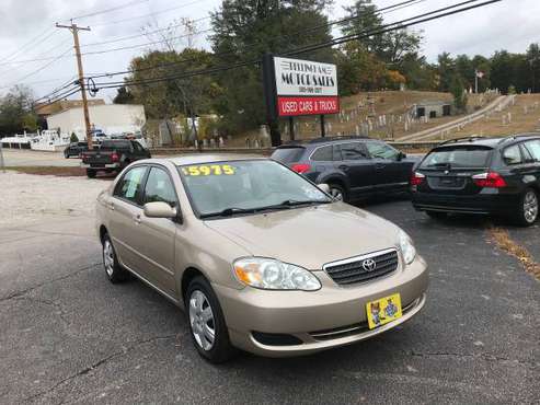 2007 Toyota Corolla LE , Just Serviced, One Owner!!! for sale in Bellingham, MA