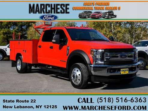 2018 Ford F-450 Super Duty 4X4 4dr Crew Cab 179.8 203.8 in. WB for sale in New Lebanon, NY
