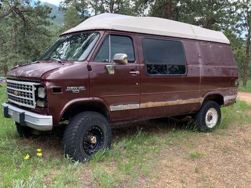 1992 4x4 Chevy Van Project for sale in Drake, CO