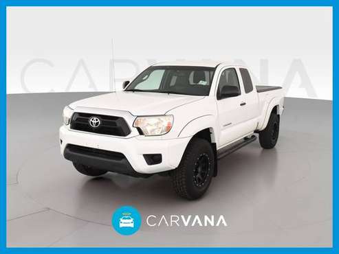 2013 Toyota Tacoma Access Cab PreRunner Pickup 4D 6 ft pickup White for sale in Palmdale, CA