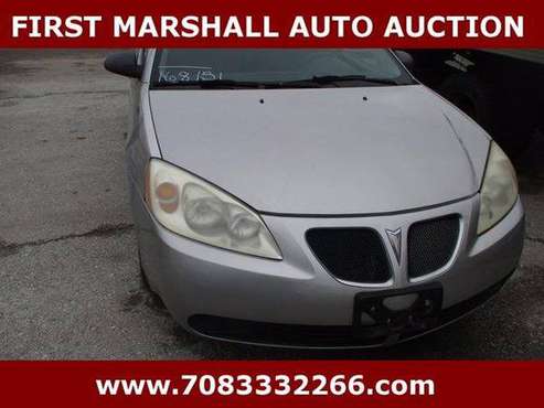 2007 Pontiac G6 1SV Value Leader - Auction Pricing for sale in Harvey, IL